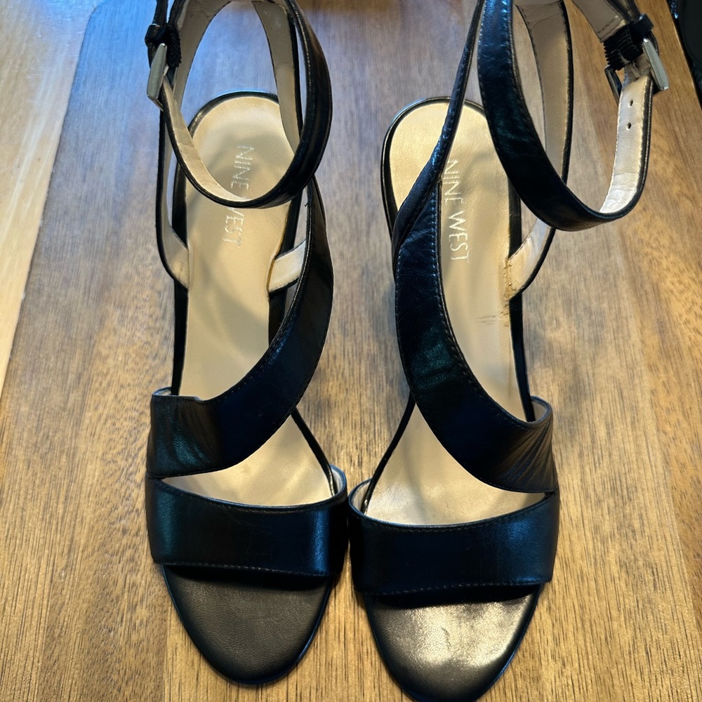 Nine West Black Elegant Heels